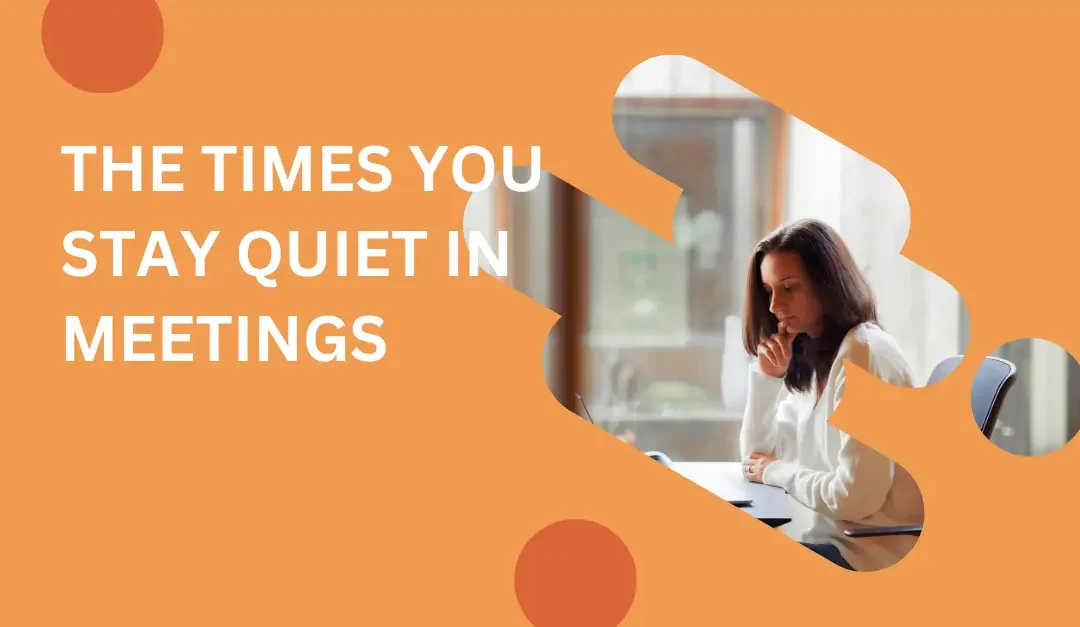 You had something to say…and didn’t say it